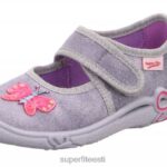 Superfit beebid belinda - takjakinnitusega suss 6TFB889 sussid helehall/roosa