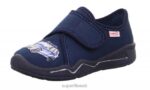 Superfit beebid benny - takjakinnitusega suss 6TFB872 sussid sinine/valge