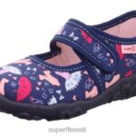 Superfit beebid bonny - takjakinnitusega suss 6TFB8123 sussid sinine/mitmevärviline
