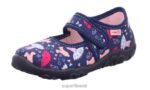 Superfit beebid bonny - takjakinnitusega suss 6TFB8123 sussid sinine/mitmevärviline