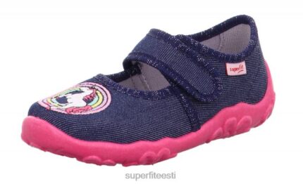 Superfit beebid bonny - takjakinnitusega suss 6TFB859 sussid sinine/roosa