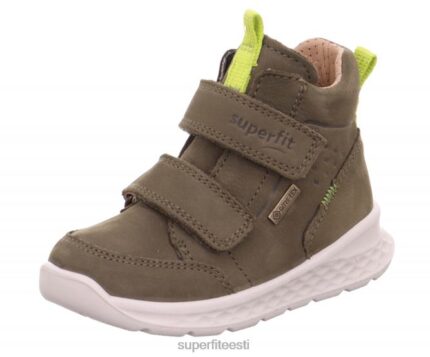 Superfit beebid breeze - takjakinnitusega kõrged tossud 6TFB8417 kõrged tossud roheline