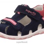 Superfit beebid fanni - takjakinnitusega sandaal 6TFB8173 sandaalid sinine/roosa