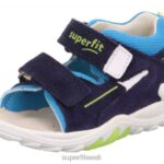 Superfit beebid flow - takjakinnitusega sandaal 6TFB8166 sandaalid sinine/türkiissinine