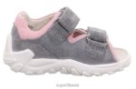 Superfit beebid flow - takjakinnitusega sandaal 6TFB8174 sandaalid helehall/roosa - Image 2