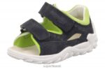 Superfit beebid flow - takjakinnitusega sandaal 6TFB8204 sandaalid hall/heleroheline