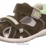 Superfit beebid freddy - takjakinnitusega sandaal 6TFB8168 sandaalid roheline/heleroheline