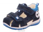 Superfit beebid freddy - takjakinnitusega sandaal 6TFB8223 sandaalid sinine/türkiissinine