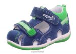 Superfit beebid freddy - takjakinnitusega sandaal 6TFB8232 sandaalid sinine Roheline