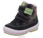 Superfit beebid groovy - takjakinnitusega saabas 6TFB8448 saapad hall/roheline