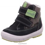Superfit beebid groovy - takjakinnitusega saabas 6TFB8448 saapad hall/roheline