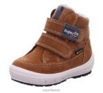 Superfit beebid groovy - takjakinnitusega saabas 6TFB8473 saapad pruun/sinine