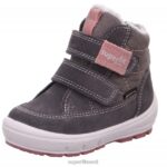 Superfit beebid groovy - takjakinnitusega saabas 6TFB8494 saapad hall/roosa