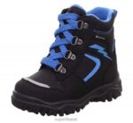 Superfit beebid husky1 - nööriga saabas 6TFB8482 saapad must/sinine