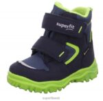 Superfit beebid husky1 - takjakinnitusega saabas 6TFB8452 saapad sinine Roheline