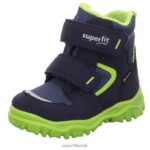 Superfit beebid husky1 - takjakinnitusega saabas 6TFB8452 saapad sinine Roheline