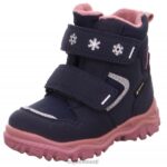 Superfit beebid husky1 - takjakinnitusega saabas 6TFB8496 saapad sinine/roosa