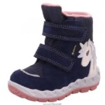 Superfit beebid icebird - takjakinnitusega saabas 6TFB8471 saapad sinine/roosa