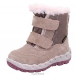 Superfit beebid icebird - takjakinnitusega saabas 6TFB8492 saapad beež/roosa