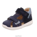 Superfit beebid kimalane - takjakinnitusega sandaal 6TFB8171 sandaalid sinine