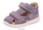 Superfit beebid kimalane - takjakinnitusega sandaal 6TFB8185 sandaalid lilla