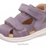 Superfit beebid kimalane - takjakinnitusega sandaal 6TFB8185 sandaalid lilla