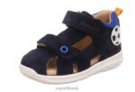 Superfit beebid kimalane - takjakinnitusega sandaal 6TFB8192 sandaalid sinine