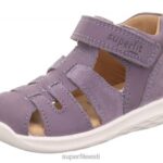 Superfit beebid kimalane - takjakinnitusega sandaal 6TFB8194 sandaalid lilla