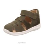 Superfit beebid kimalane - takjakinnitusega sandaal 6TFB8222 sandaalid roheline