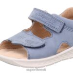 Superfit beebid laguun - takjakinnitusega sandaal 6TFB8169 sandaalid sinine