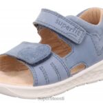 Superfit beebid laguun - takjakinnitusega sandaal 6TFB8187 sandaalid sinine
