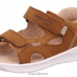 Superfit beebid laguun - takjakinnitusega sandaal 6TFB8205 sandaalid pruun/beež