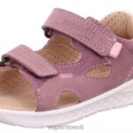 Superfit beebid laguun - takjakinnitusega sandaal 6TFB8206 sandaalid lilla/roosa