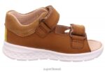 Superfit beebid laguun - takjakinnitusega sandaal 6TFB8216 sandaalid pruun/kollane - Image 2