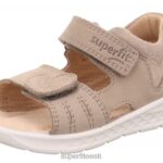 Superfit beebid laguun - takjakinnitusega sandaal 6TFB8226 sandaalid beež