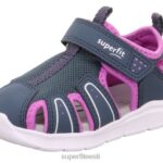 Superfit beebid laine - takjakinnitusega sandaal 6TFB8193 sandaalid sinine/lilla