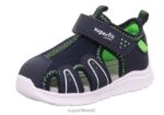 Superfit beebid laine - takjakinnitusega sandaal 6TFB8228 sandaalid sinine/heleroheline