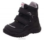 Superfit beebid liustik - takjakinnitusega saabas 6TFB8472 saapad must/helehall