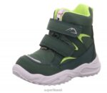 Superfit beebid liustik - takjakinnitusega saabas 6TFB8483 saapad roheline/heleroheline