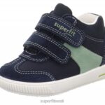 Superfit beebid moppy - takjakinnitusega madalad tossud 6TFB8245 madalad tossud sinine/heleroheline