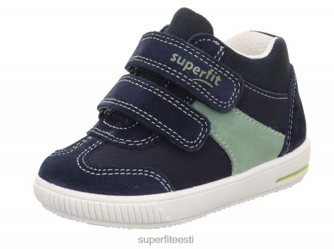 Superfit beebid moppy - takjakinnitusega madalad tossud 6TFB8245 madalad tossud sinine/heleroheline - Image 1