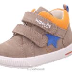 Superfit beebid moppy - takjakinnitusega madalad tossud 6TFB8294 madalad tossud beež/oranž