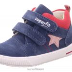 Superfit beebid moppy - takjakinnitusega madalad tossud 6TFB8309 madalad tossud sinine/punane
