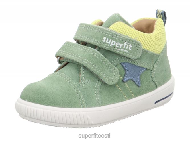 Superfit beebid moppy - takjakinnitusega madalad tossud 6TFB8336 madalad tossud heleroheline/kollane - Image 1