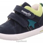 Superfit beebid moppy - takjakinnitusega madalad tossud 6TFB8344 madalad tossud sinine/heleroheline