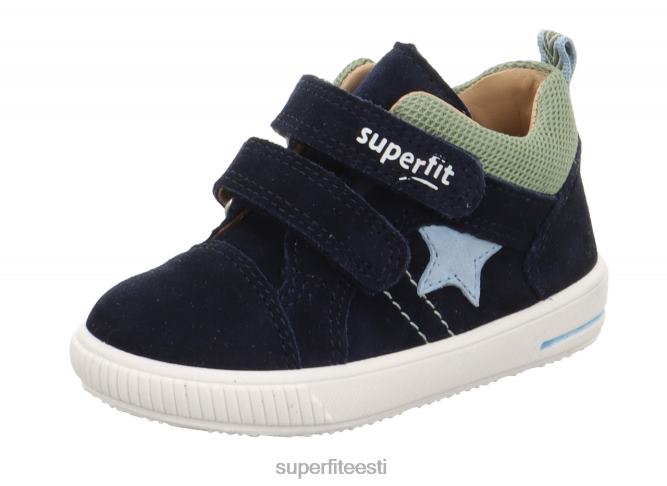 Superfit beebid moppy - takjakinnitusega madalad tossud 6TFB8352 madalad tossud sinine/heleroheline - Image 1