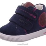 Superfit beebid moppy - takjakinnitusega madalad tossud 6TFB8379 madalad tossud sinine/punane