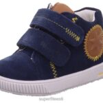 Superfit beebid moppy - takjakinnitusega madalad tossud 6TFB8414 madalad tossud sinine/pruun