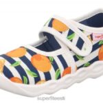 Superfit beebid mull - takjakinnitusega suss 6TFB817 sussid oranž/mitmevärviline