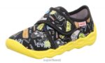 Superfit beebid mull - takjakinnitusega suss 6TFB826 sussid must/mitmevärviline